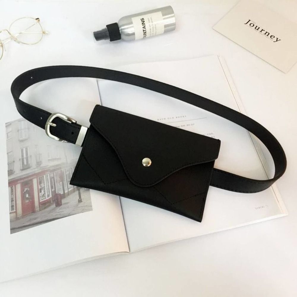Black Belt with Pouch